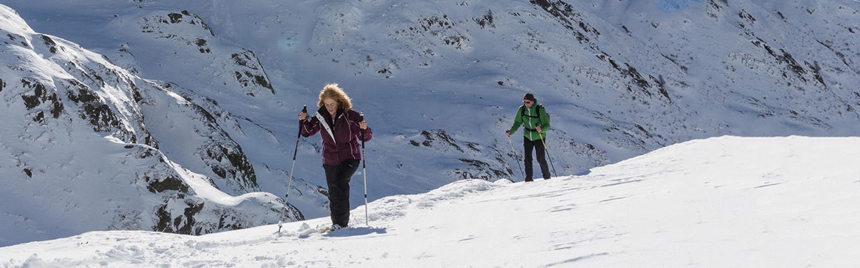 Schneeschuhwandern in Südtirol